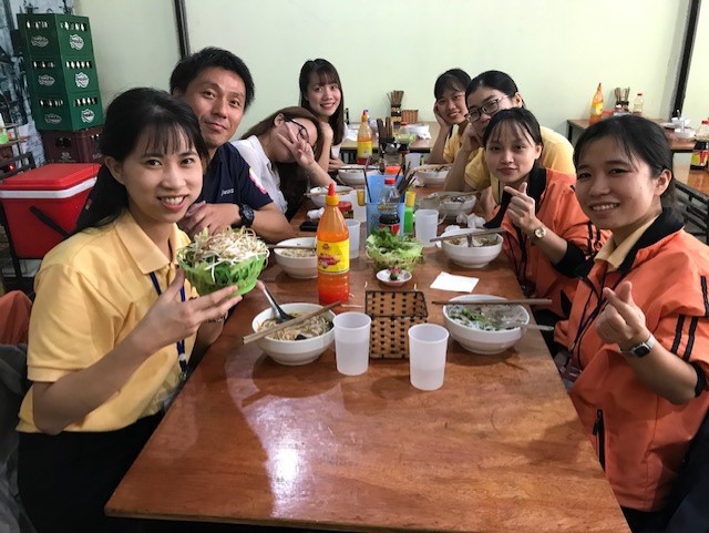 スキルラボ（学生との昼食）