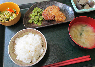 普通の昼食