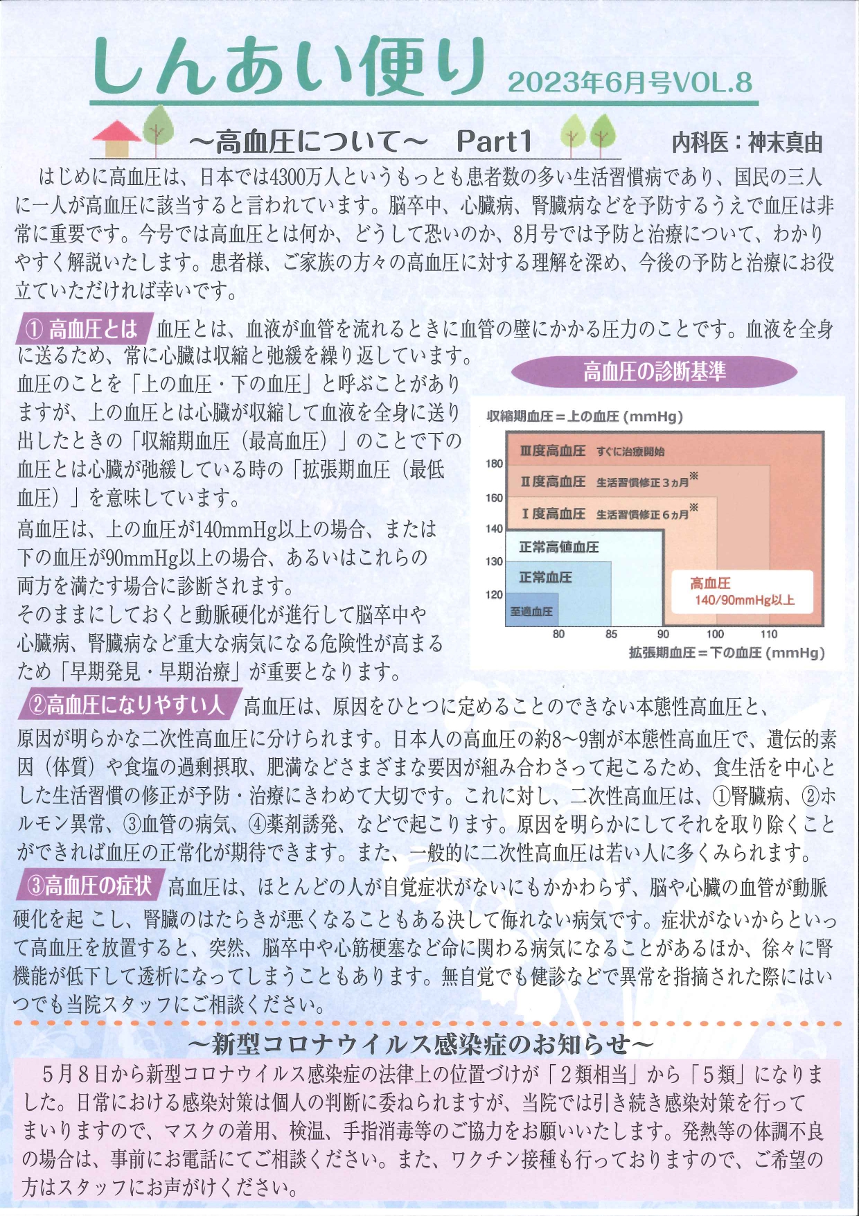 しんあい便り2023年6月号